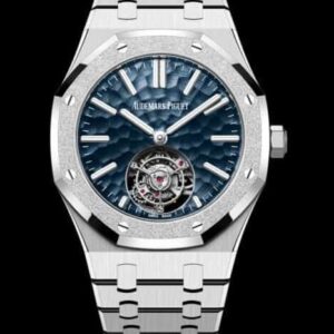 Audemars Piguet Royal Oak Flying Tourbillons With New 'Dimpled' Dial Automatic Watch (1)