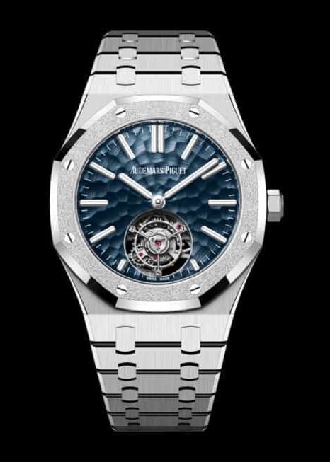 Audemars Piguet Royal Oak Flying Tourbillons With New 'Dimpled' Dial Automatic Watch (1)