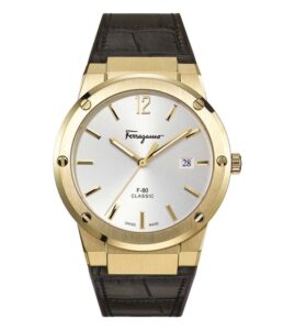 FERRAGAMO F-80 Classic SFDT00119 White Dial Watch