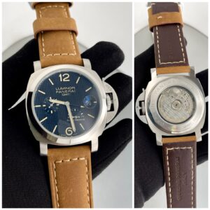 Panerai Luminor 1950 3 Days GMT Swiss Automatic Men Watch (5)