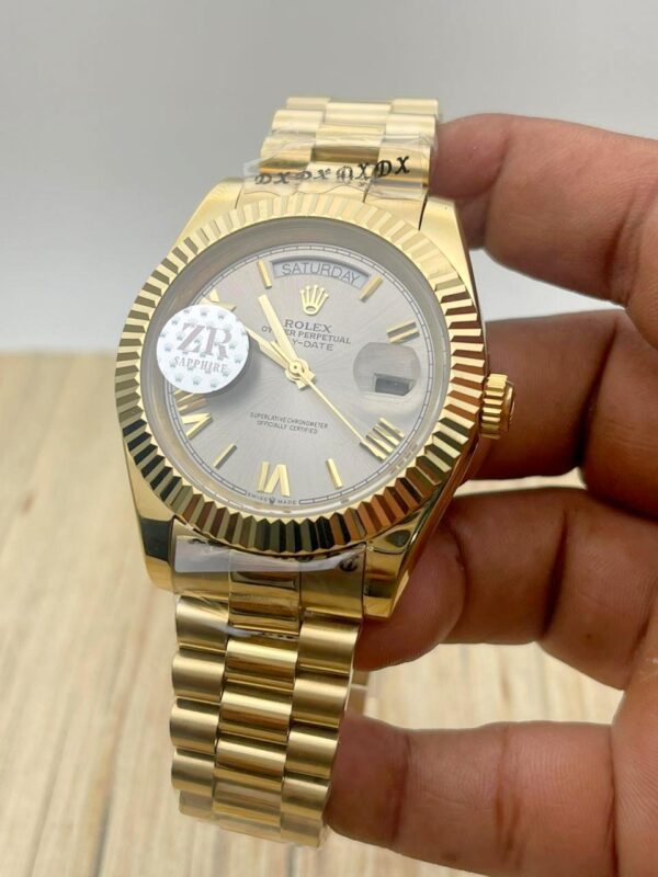 Rolex Day Date Swiss Eta Aitomatic Watch (8)