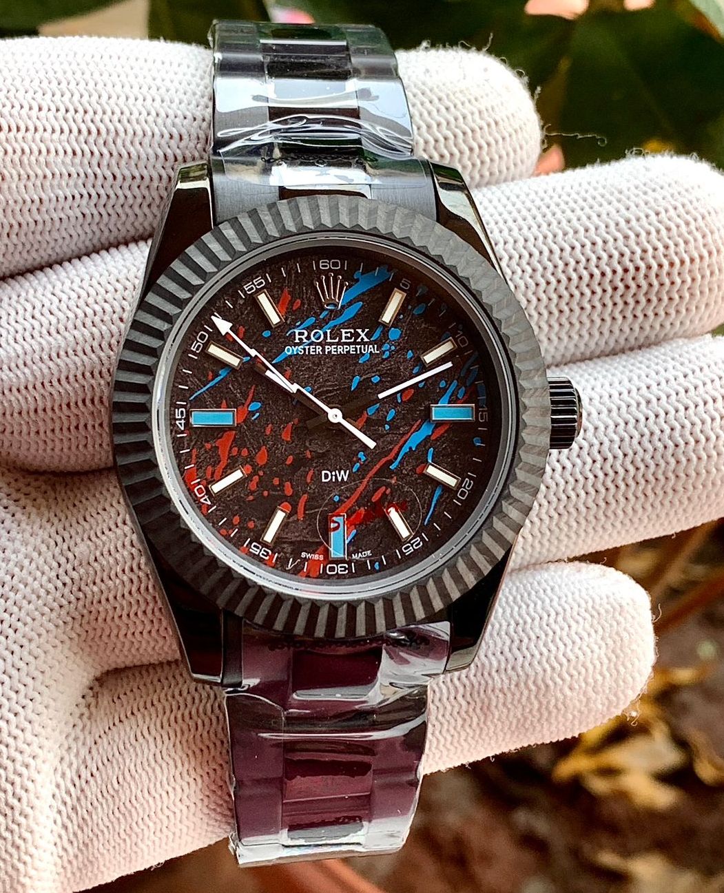 Rolex Milgauss DiW Edition Full Black Automatic Watch (2)