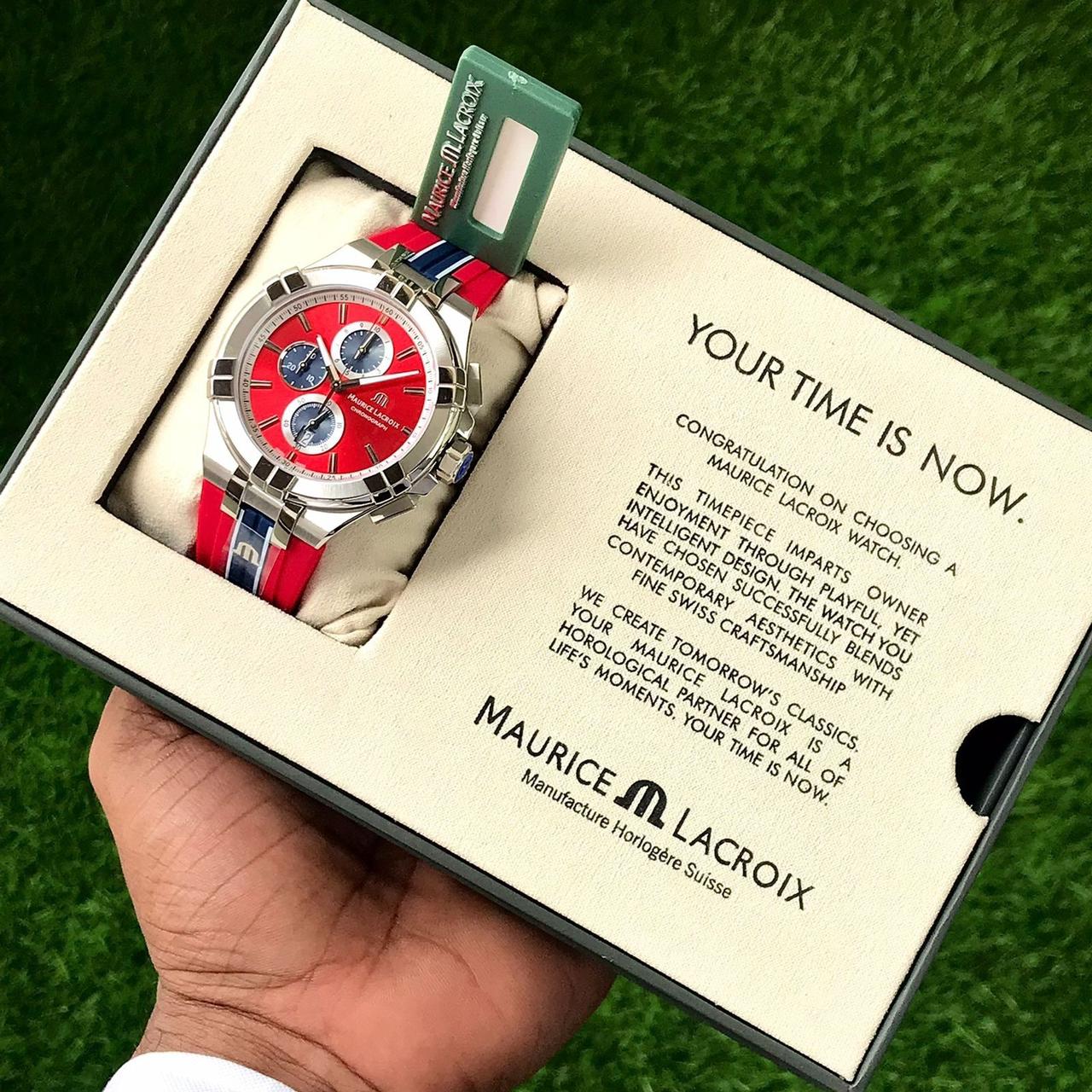 Maurice Lacroix Watch Aikon Turquoise 35mm Limited Edition | Maurice lacroix,  Luxury timepieces, Limited watch