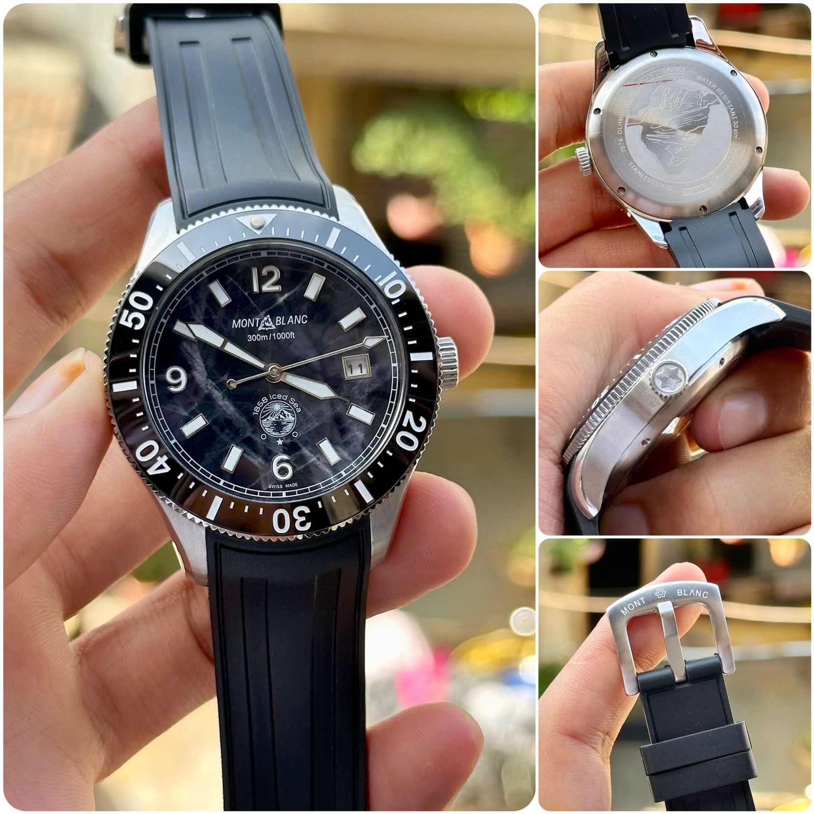 Montblanc Watch Automatic SS Model 107072