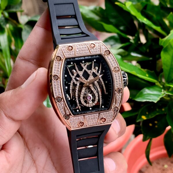 Richard Mille Tourbillon Natalie Portman Spider Rm 19-01 Swiss ETA Automatic Watch - Image 5