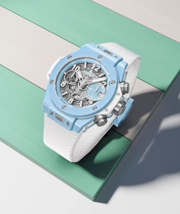 Hublot Big Bang Unico King Sky Blue Swiss Quartz Watch