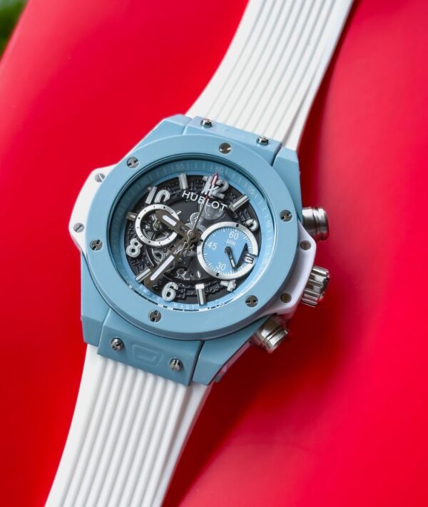 Hublot Big Bang Unico King Sky Blue Swiss Quartz Watch - Image 4