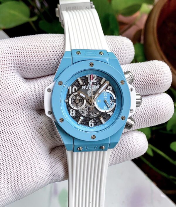 Hublot Big Bang Unico King Sky Blue Swiss Quartz Watch - Image 5