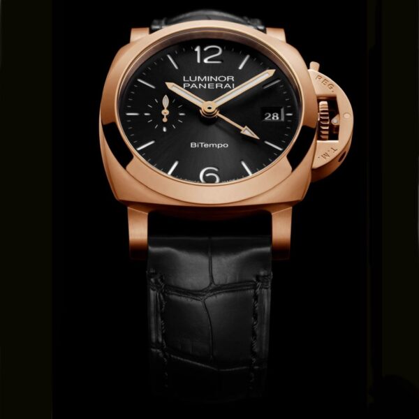 Panerai Luminor Quaranta BiTempo Goldtech PAM01641 Swiss ETA Watch - Image 2