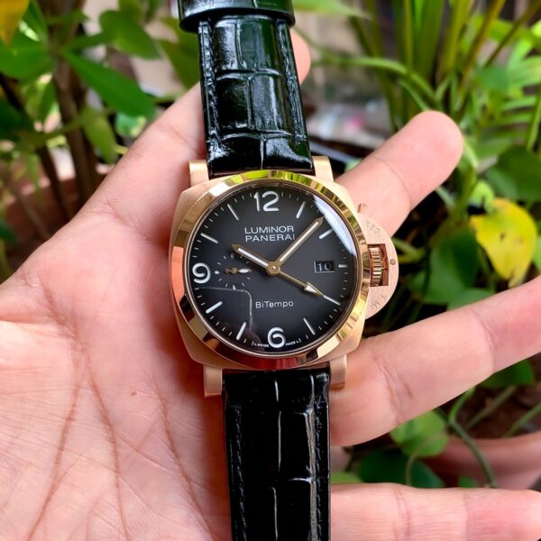 Panerai Luminor Quaranta BiTempo Goldtech PAM01641 Swiss ETA Watch - Image 5