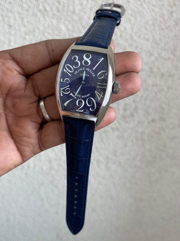 Frank Muller Crazy Hour Blue Semi ETA Automatic Watch - Image 3