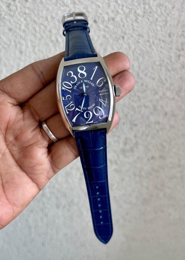 Frank Muller Crazy Hour Blue Semi ETA Automatic Watch - Image 4