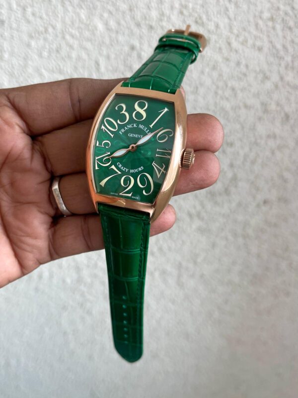 Frank Muller Crazy Hour Green Semi ETA Automatic Watch - Image 3