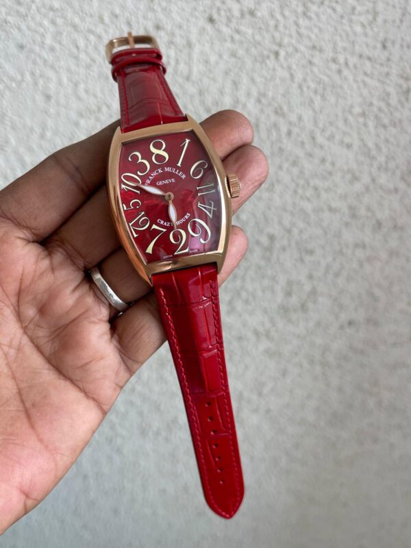 Frank Muller Crazy Hour Red Semi ETA Automatic Watch - Image 4