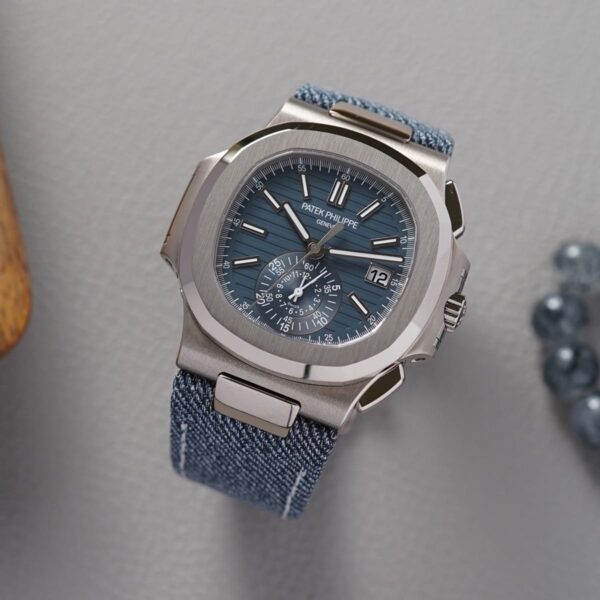 Patek Philippe 5980/60G-001 Nautilus Semi Swiss Automatic Watch - Image 5