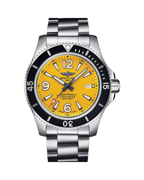 Breitling Superocean Yellow A17367021I1A1 Swiss Automatic Watch - Image 3