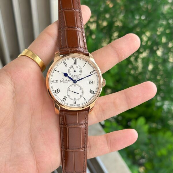 Glashütte Original Senator Chronometer 1-58-01-02-05-30 Swiss ETA Watch - Image 4