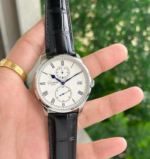 Glashütte Original Senator Chronometer 58-01-01-04-04 Swiss ETA Watch - Image 3