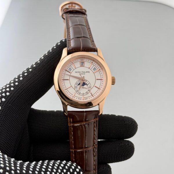 Patek Philippe Annual Calendar Swiss Semi ETA Automatic Watch (7) - Image 2