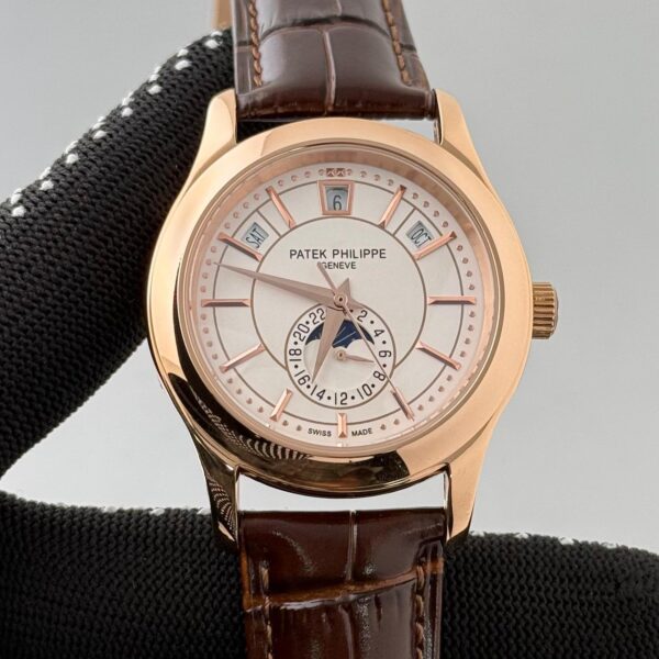 Patek Philippe Annual Calendar Swiss Semi ETA Automatic Watch (7)