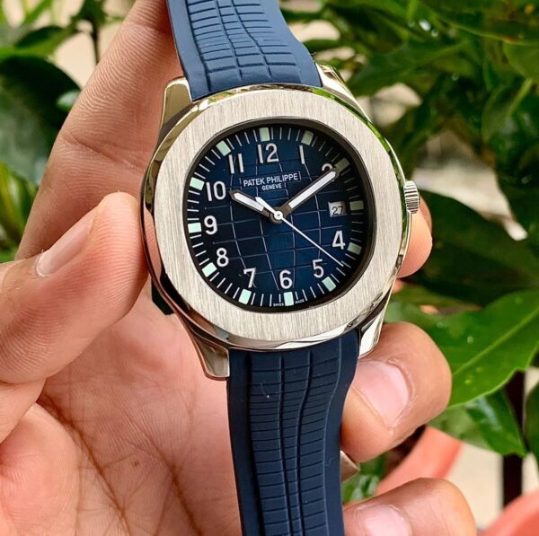 Patek Philippe Aquanaut Blue Swiss Automatic Watch