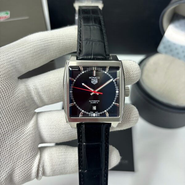 Tagheuer Monaca Calibre X Special Edition Leather Swiss Automatic Watch (2)