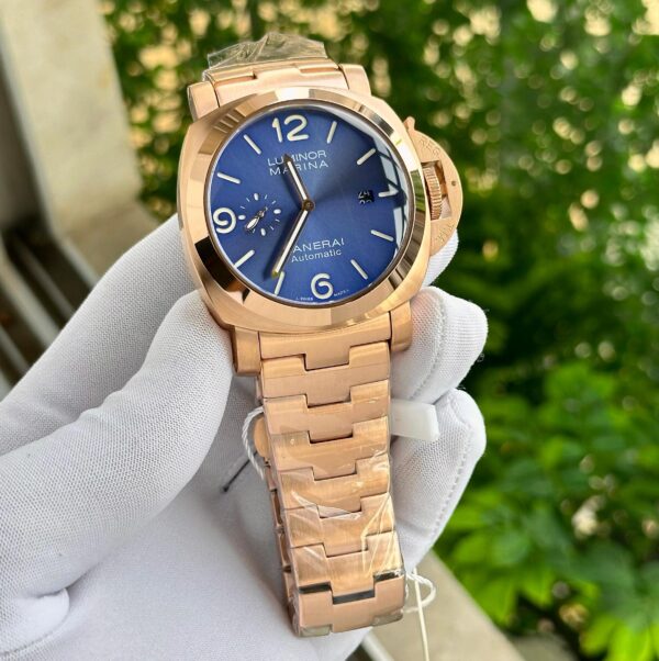 Panerai Luminor Marina Rose-Gold Swiss Semi ETA Watch (3) - Image 2