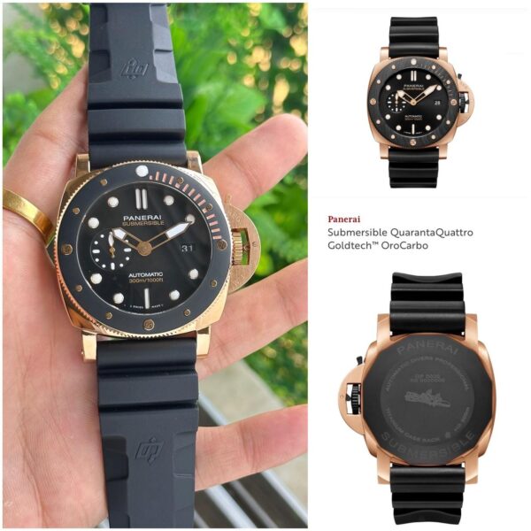 Panerai Submersible QuarantaQuattro Goldtech™ OroCarbo PAM02070 - Image 2