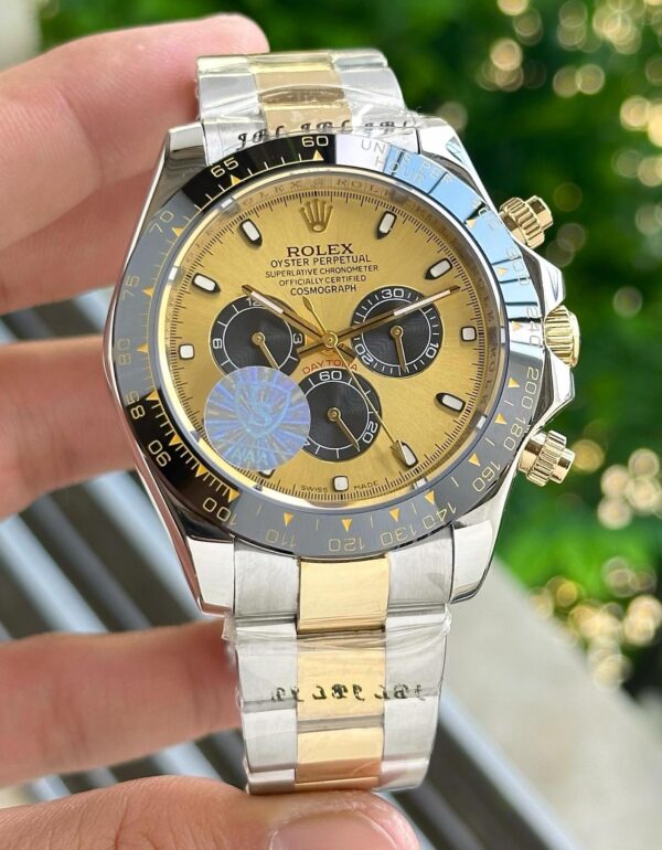 Rolex Daytona Two-Tone Golden Chronograph Swiss Automatic Watch